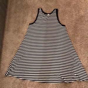 Striped swing dress